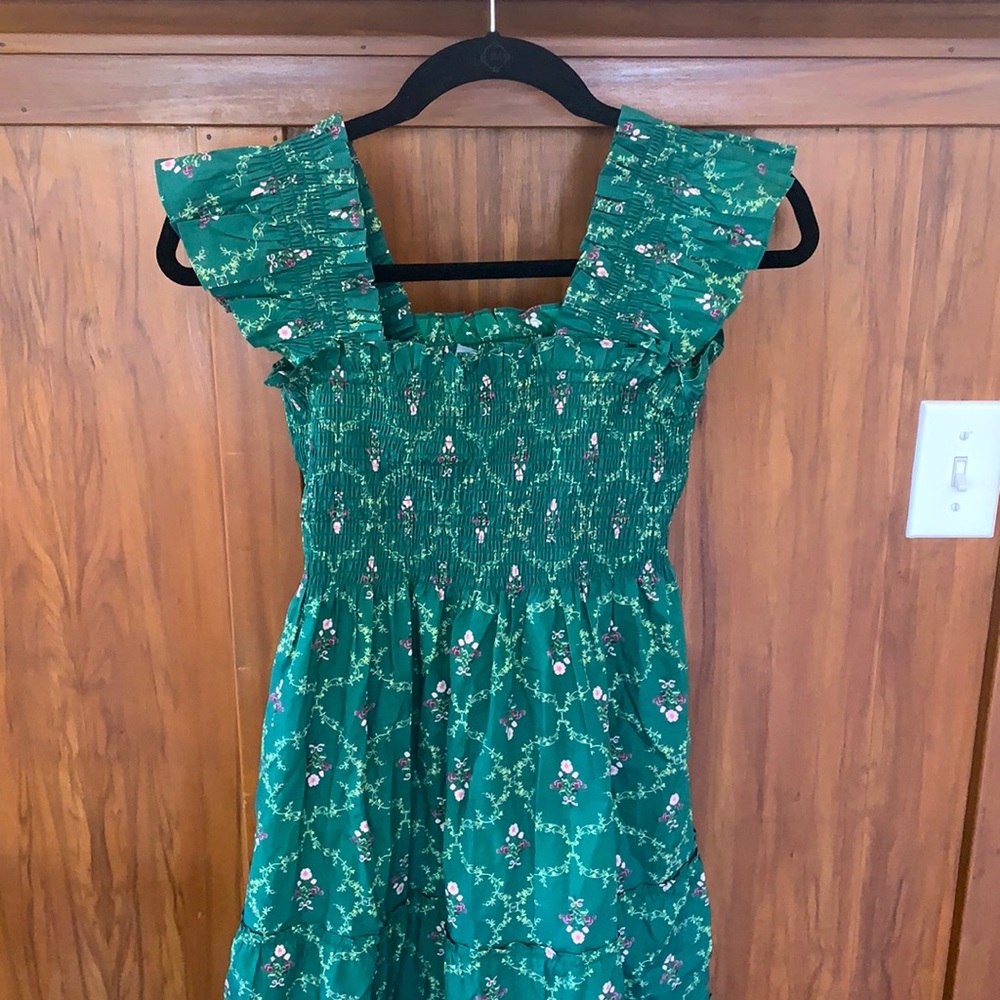 NWT Hill House green Ellie Nap dress